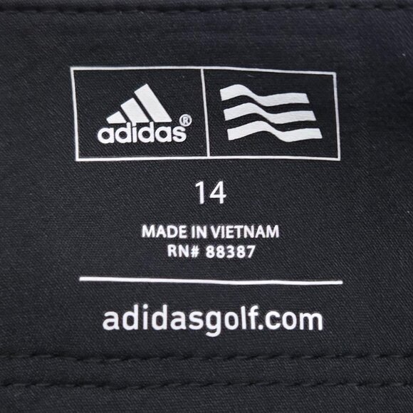 Adidas Women Golf Pant Performance Stretch Windbreaker Style Activewear 14 - Picture 6 of 7